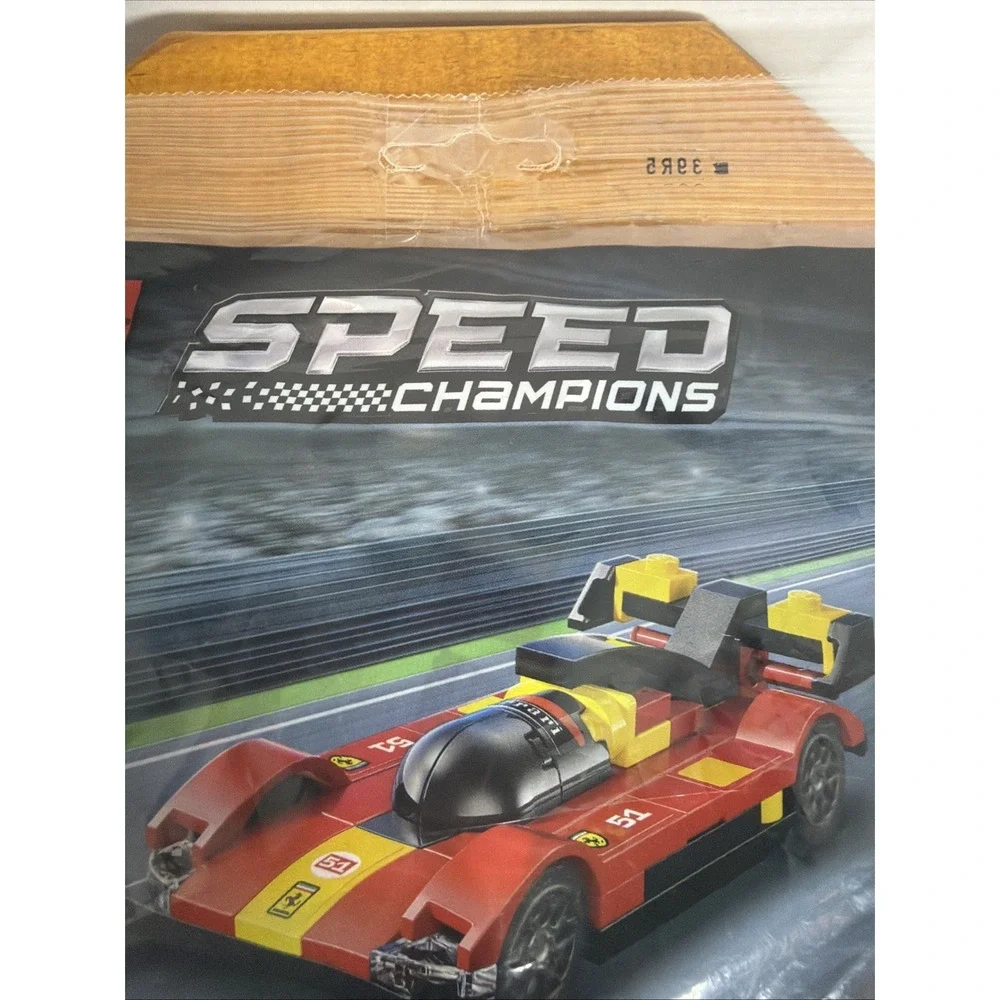 LEGO Speed Champions Ferrari 499P Hypercar‎ 30709 Paper Bag Set – Factory Sealed